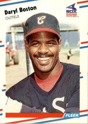 Daryl Boston - 1988 Fleer - #393 - Baseball - Baseball Card Single