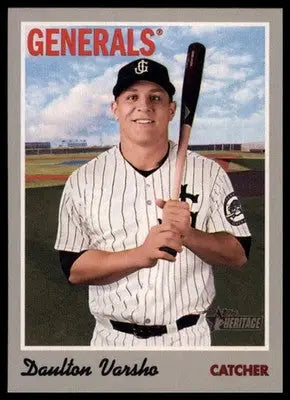 Daulton Varsho 2019 Topps Heritage Minor League #13 Jackson Generals - Baseball Card Single
