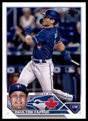Daulton Varsho 2023 Topps #501 Toronto Blue Jays - Baseball Card Single