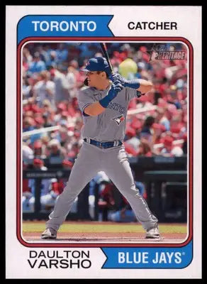 Daulton Varsho 2023 Topps Heritage #224 Toronto Blue Jays - Baseball Card Single