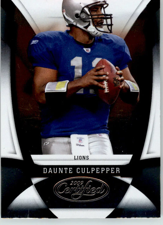 Daunte Culpepper - 2009 Donruss Certified - #42 - Football - Football Card Single