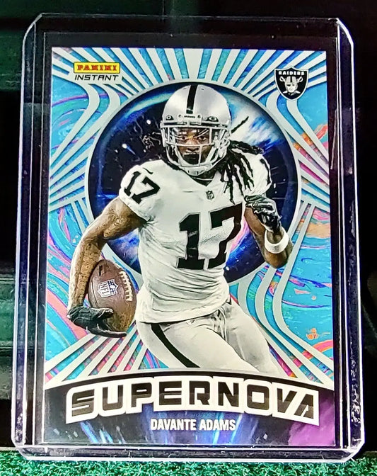 Davante Adams 2022 Panini NFL Instant Supernova #13 Football Card 1/1523 - Football Card Single