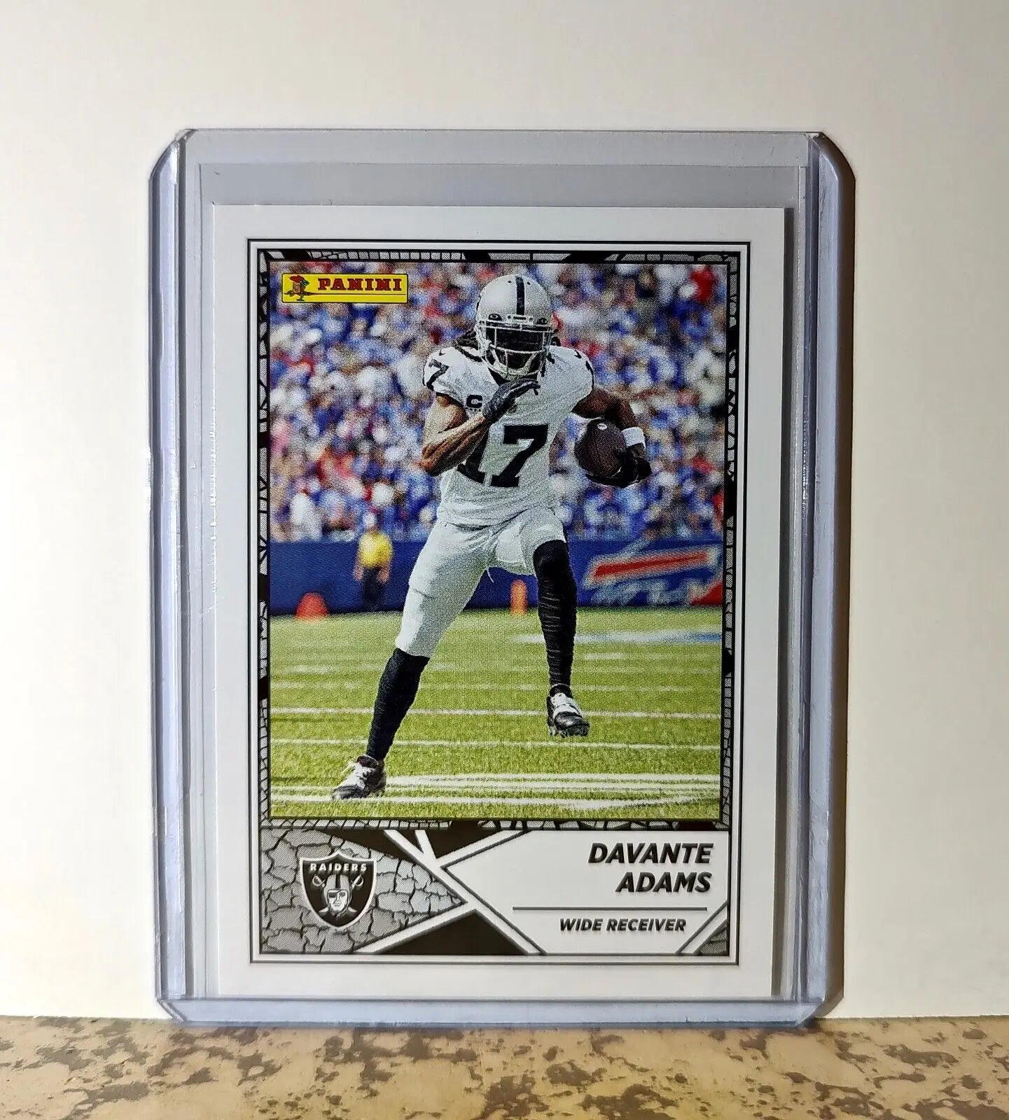 Davante Adams 2024 Panini NFL #35 Sticker Card Las Vegas Raiders - Football Card Single
