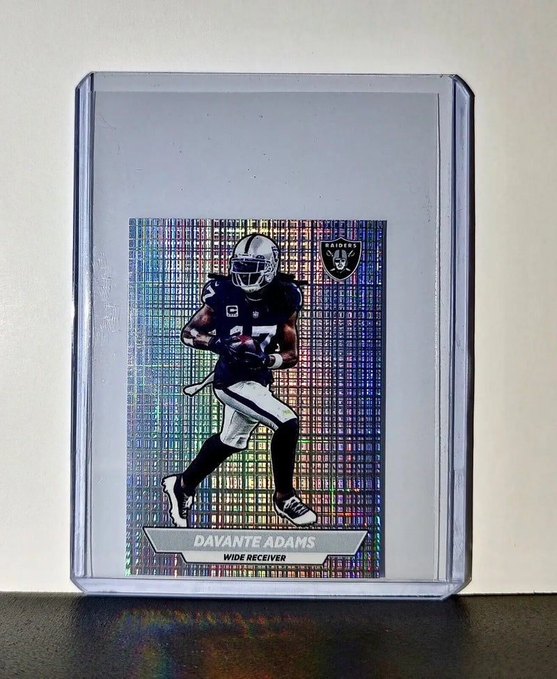 Davante Adams 2024 Panini NFL Sticker #266 Foil Las Vegas Raiders