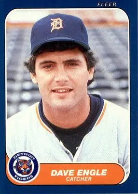 Dave Engle - 1986 Fleer Update - #U-39 - Baseball - Baseball Card Single