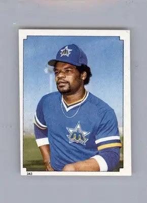 Dave Henderson - 1984 Topps Stickers - #343 - Baseball - Baseball Card Single
