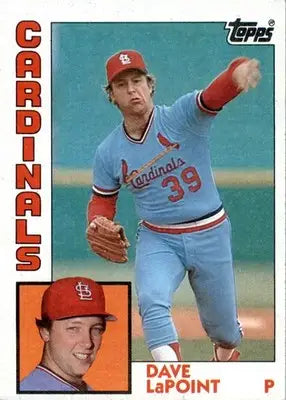 Dave LaPoint - 1984 Topps - #627 - Baseball - Baseball Card Single