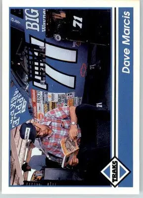Dave Marcis - 1992 Traks - #71 - Racing - Racing Card Single