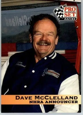 Dave McClelland - 1992 Pro Set NHRA - #183 - Racing - Racing Card Single