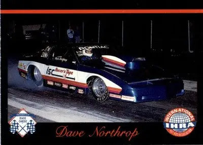 Dave Northrop - 1989 Checkered Flag IHRA - #27 - Racing - Racing Card Single