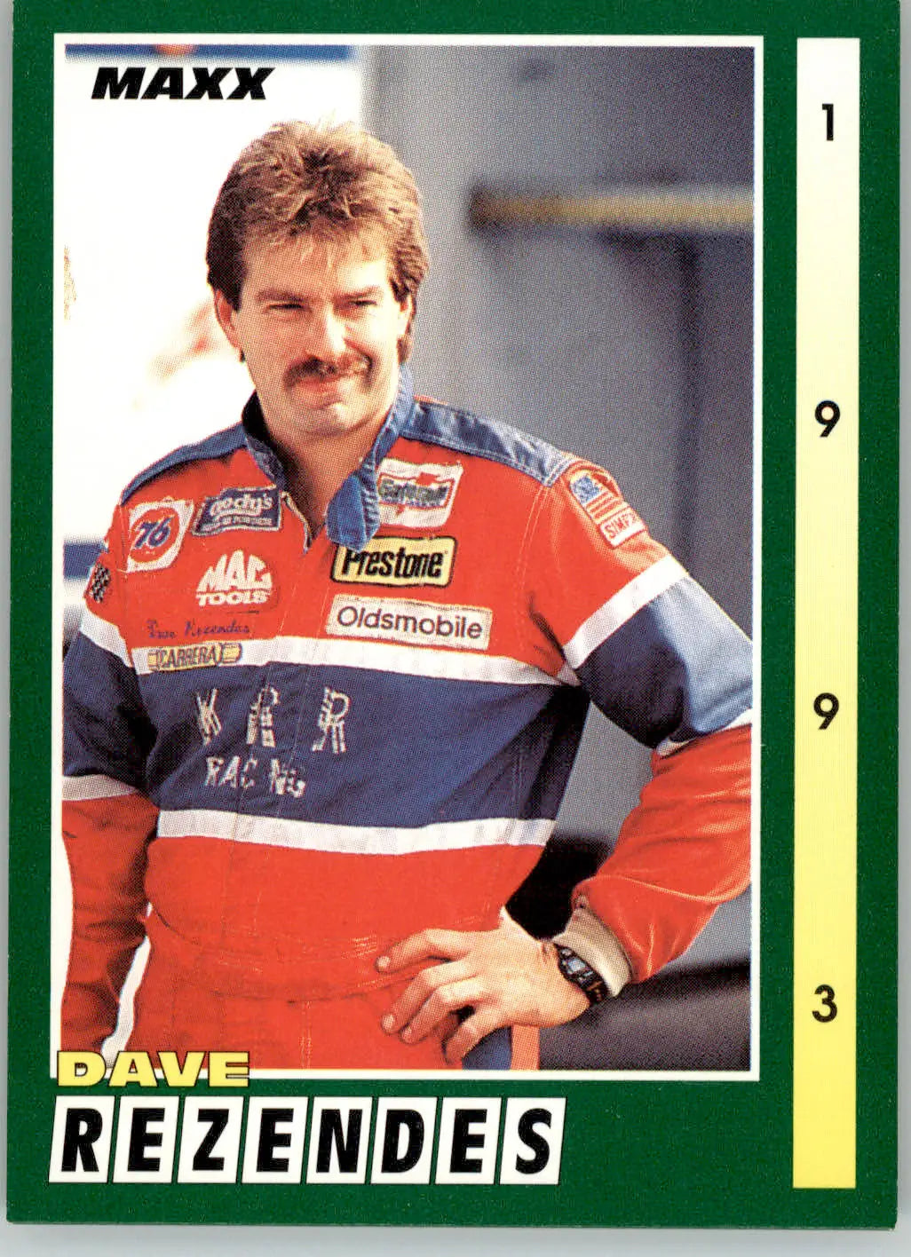 Dave Rezendes - 1993 Maxx - #79 - Racing - Racing Card Single