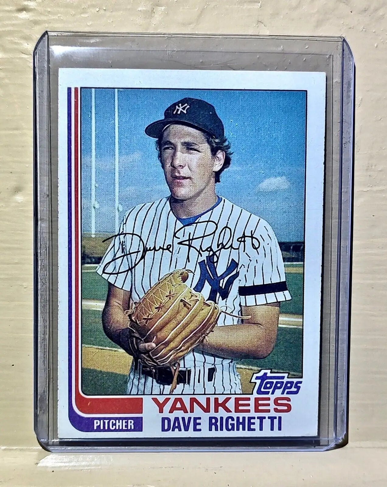 Dave Righetti 1982 Topps MLB #439 Baseball Card New York Yankees - Baseball Card Single