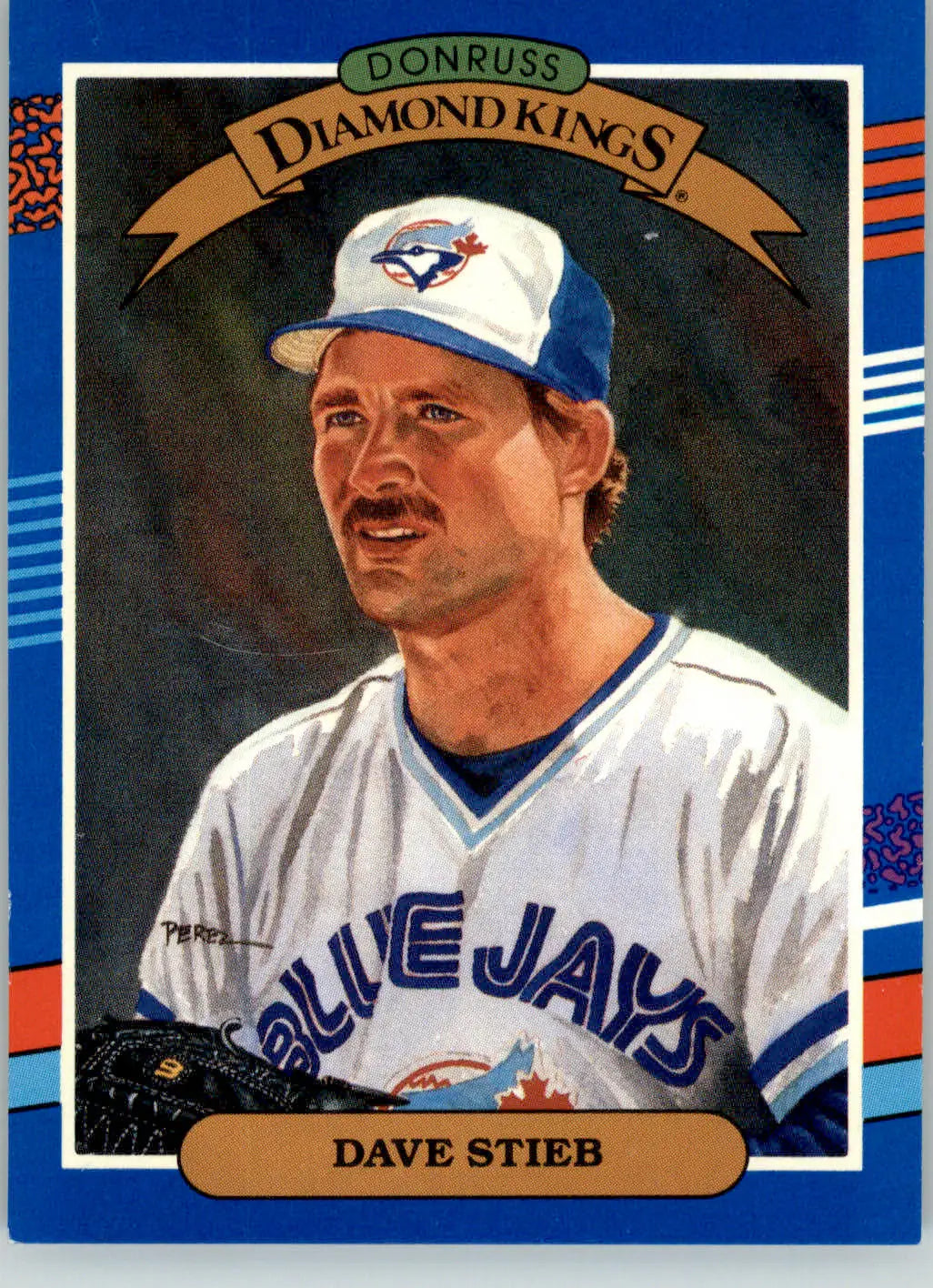 Dave Stieb - 1991 Donruss - #1 - Baseball - Baseball Card Single