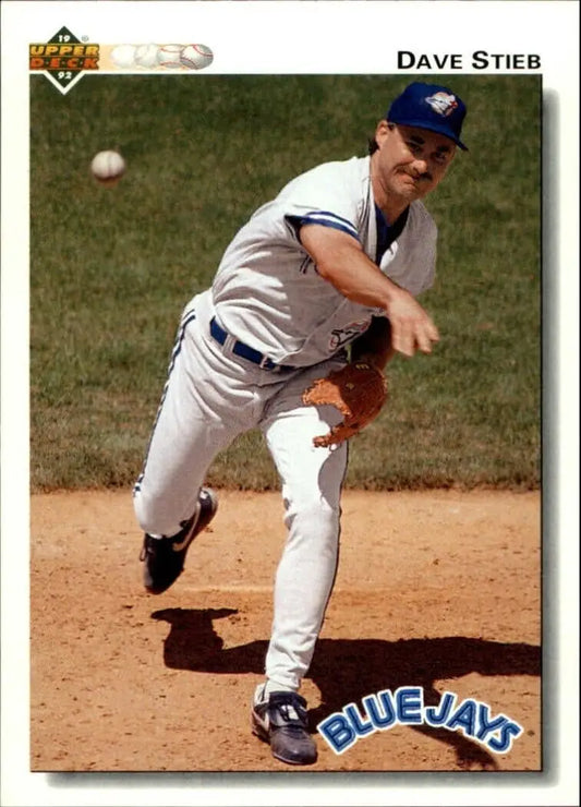 Dave Stieb 1992 Upper Deck MLB #136 Baseball Card Toronto Blue Jays - Baseball Card Single