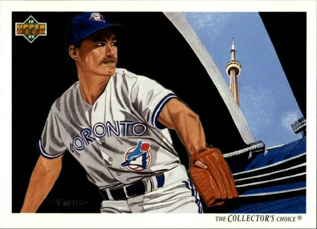Dave Stieb 1992 Upper Deck MLB #99 Team Checklist Card Toronto Blue Jays - Baseball Card Single
