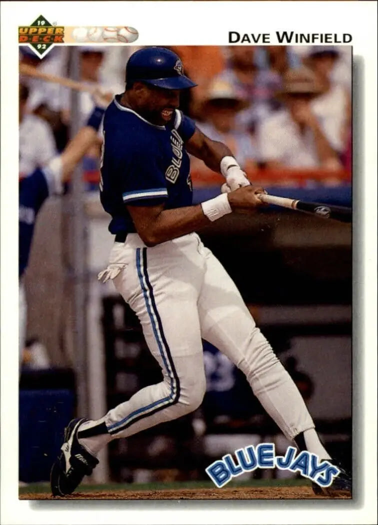 Dave Winfield 1992 Upper Deck MLB #734 Baseball Card Toronto Blue Jays - Baseball Card Single