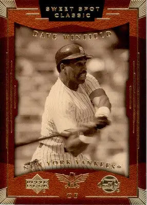 Dave Winfield - 2004 Upper Deck Sweet Spot Classic - #19 - Baseball - Baseball Card Single