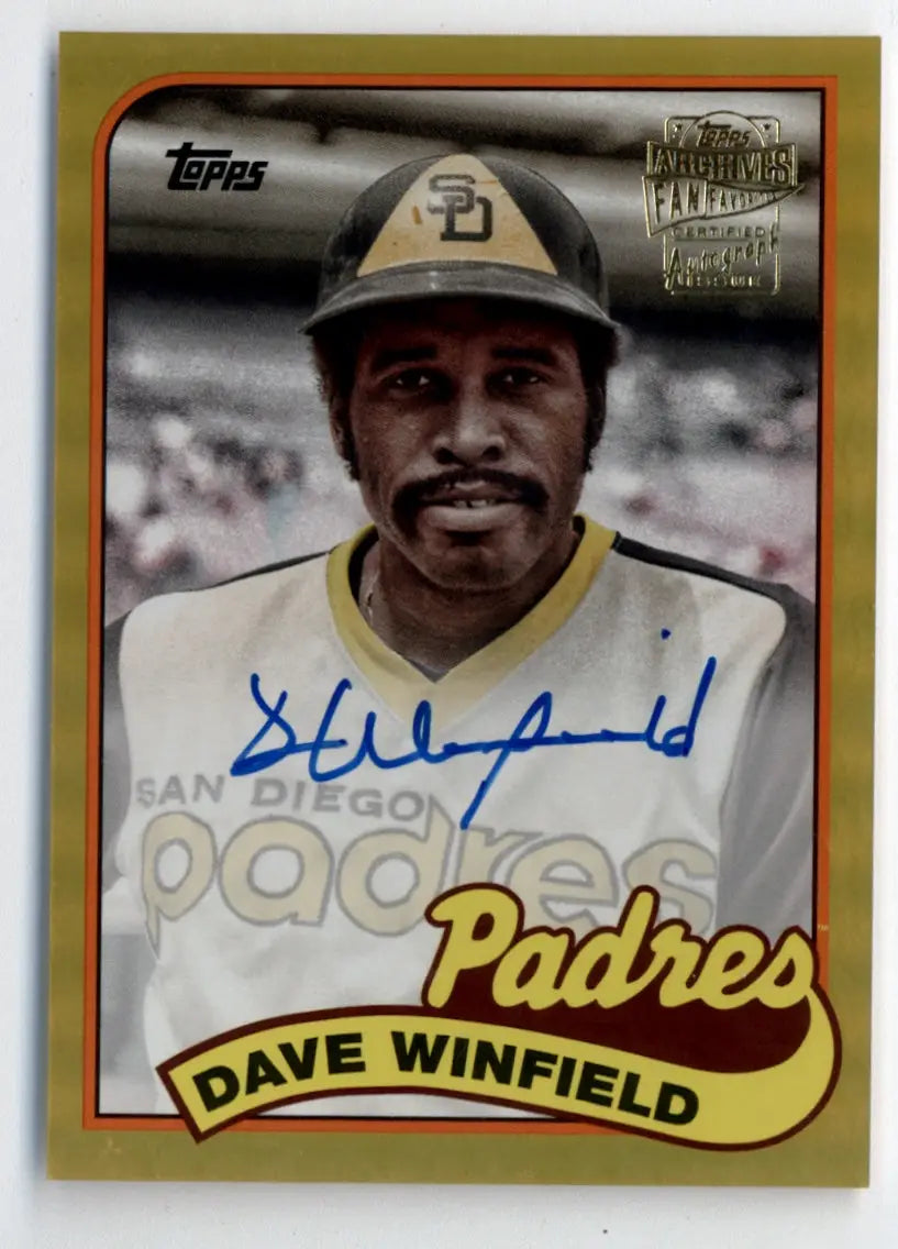 Dave Winfield/Ozzie Smith 2023 Topps Archives Double Headers Dual Auto #2/25 - Baseball Card Single