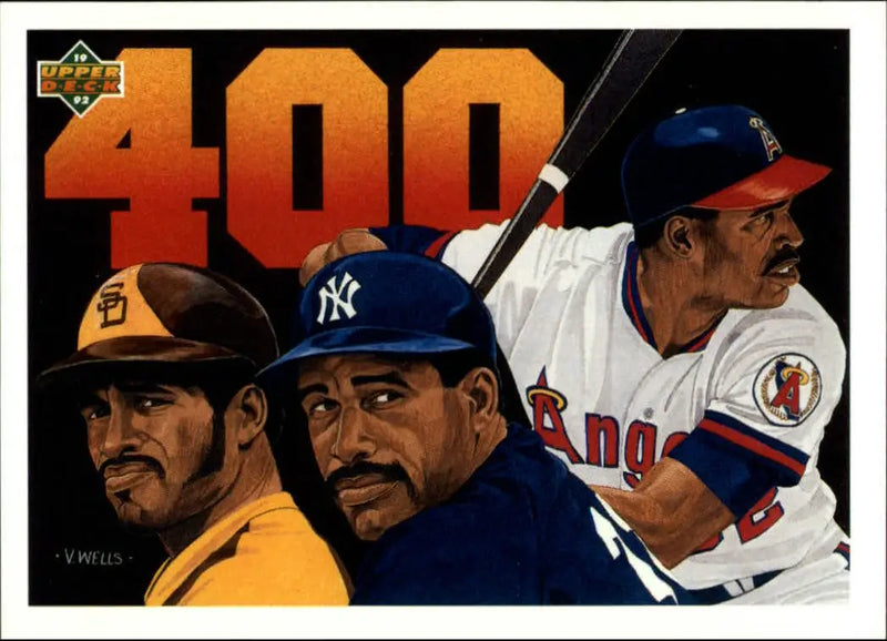 Dave Winfield’s 1992 Upper Deck MLB #28 Baseball Card California Angels