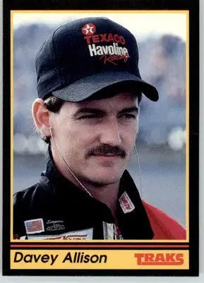 Davey Allison - 1991 Traks - #156 - Racing - Racing Card Single