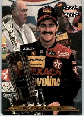 Davey Allison - 1993 Action Packed - #5 - Racing - Racing Card Single