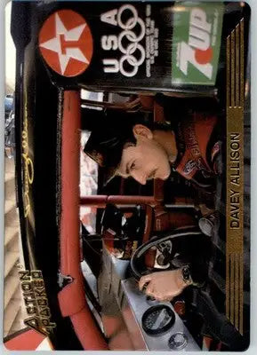 Davey Allison - 1993 Action Packed - #DA1 - Davey Allison Racing - Racing Card Single