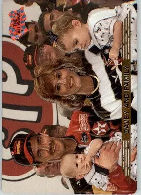 Davey and Family - 1993 Action Packed - #144 - Racing - Racing Card Single