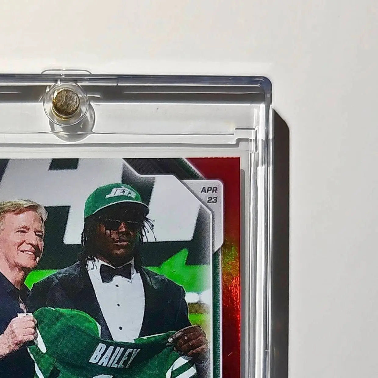 David Bailey Rookie 2026 Topps Now Draft Night #DBAL Red Foil 2/5 Card Jets - Football Card Single