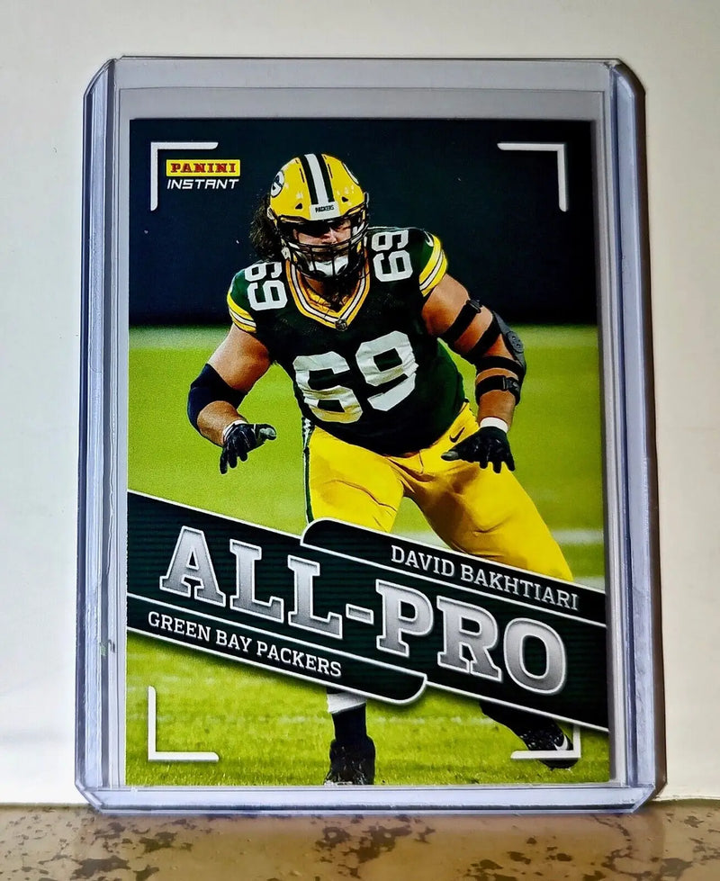 David Bakhtiari 2020 Panini All-Pro NFL #7 Football Card 1/241 Green Bay Packers