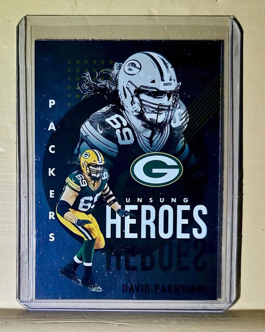 David Bakhtiari 2021 Panini NFL Absolute Unsung Heroes #UH1 Card Packers - Football Card Single