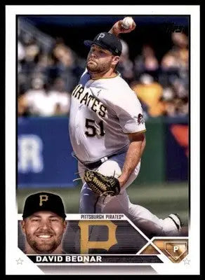 David Bednar 2023 Topps #553 Pittsburgh Pirates - Baseball Card Single