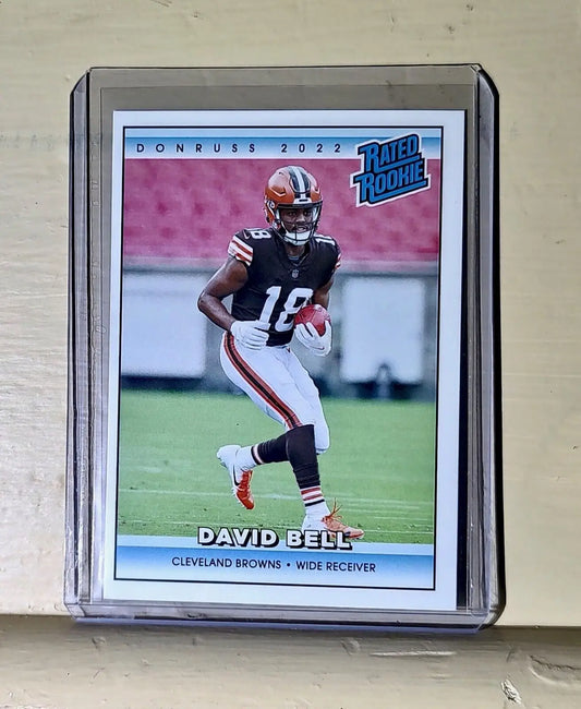 David Bell 2022 NFL Panini #30 Rated Rookie Retro Football Card 1/4094 - Football Card Single
