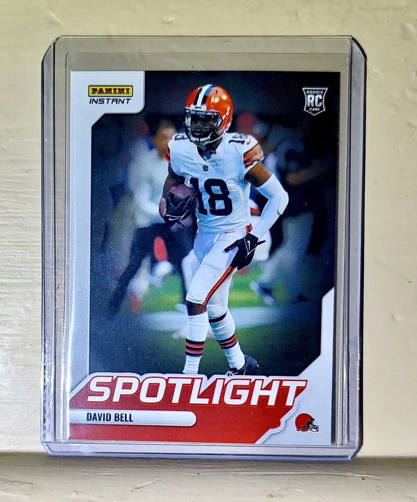 David Bell 2022 NFL Panini #30 Spotlight Rookie Football Card 1/603 - Football Card Single