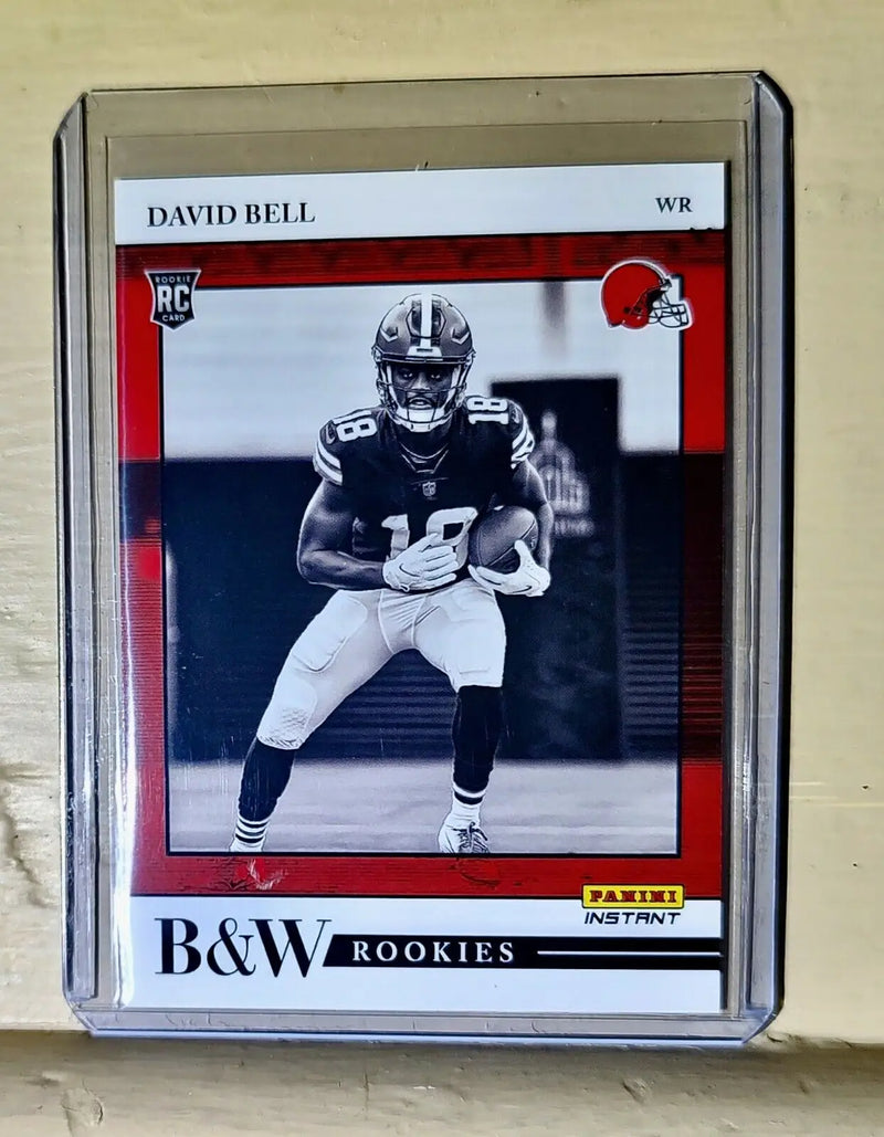 David Bell 2022 Panini NFL Black & White Rookies #30 Football Card 1 of 649 - Football Card Single