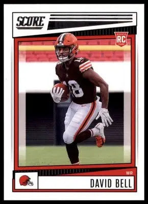 David Bell Rookie 2022 Score #382 Cleveland Browns - Football Card Single