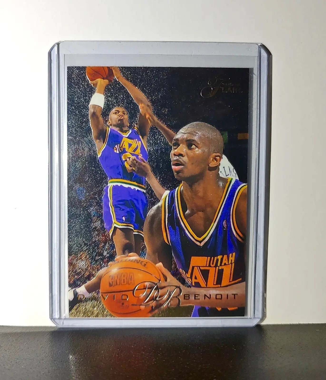David Benoit 1995-96 Flair NBA #135 Card Utah Jazz