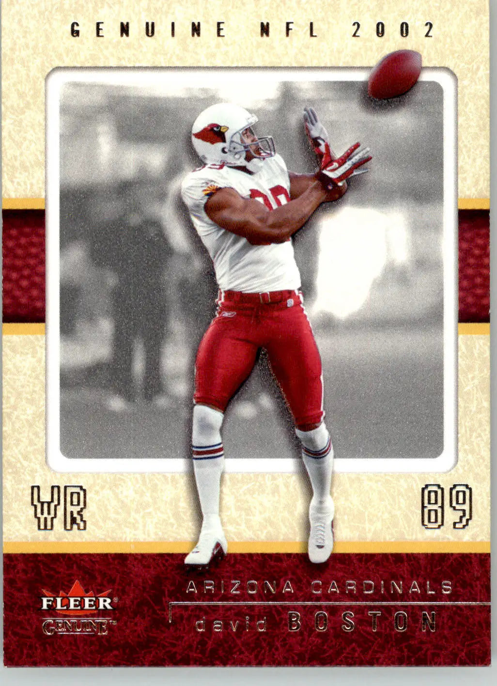 David Boston - 2002 Fleer Genuine - #50 - Football - Football Card Single