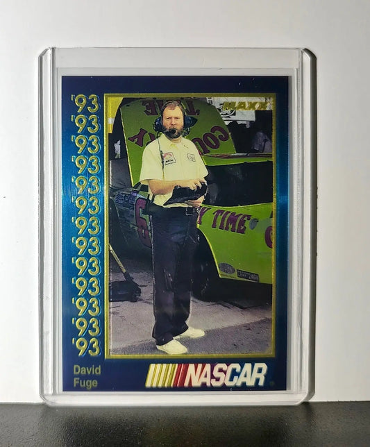David Fuge 1993 Maxx Premier Plus Racing #150 NASCAR Card Tri-Star Motorsports - Racing Card Single