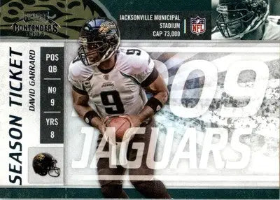 David Garrard - 2009 Playoff Contenders - #46 - Football - Football Card Single
