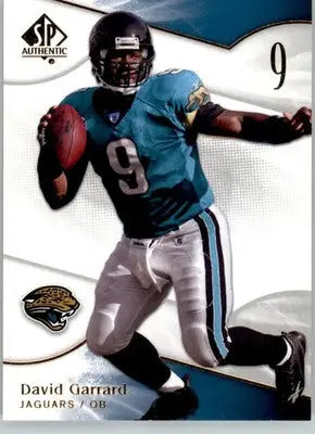 David Garrard - 2009 SP Authentic - #95 - Football - Football Card Single