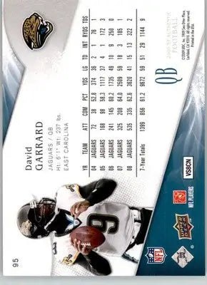 David Garrard - 2009 SP Authentic - #95 - Football - Football Card Single