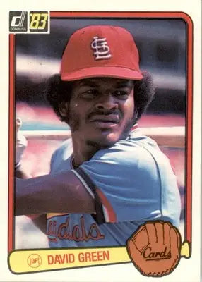 David Green - 1983 Donruss - #166 - RC Baseball - Baseball Card Single