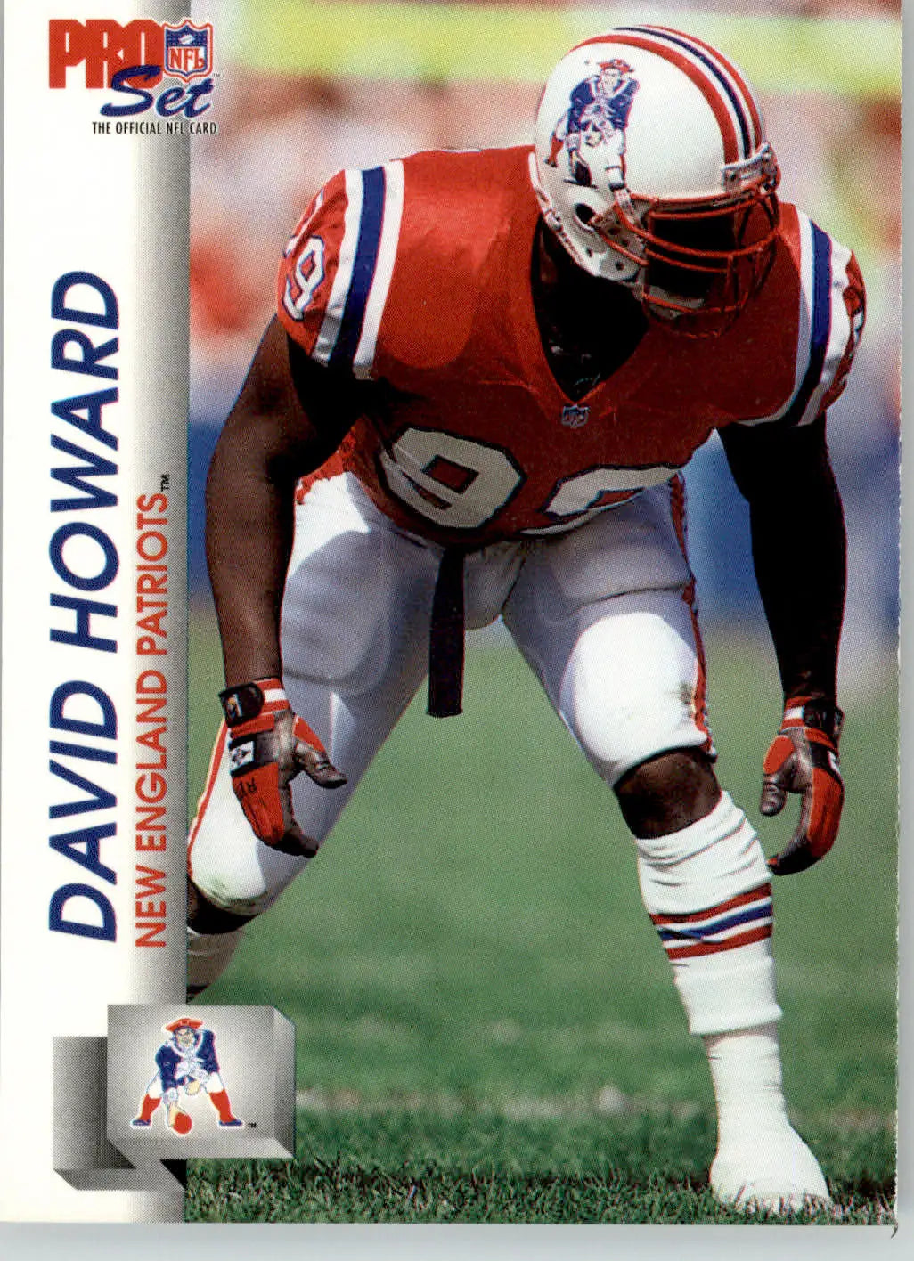 David Howard - 1992 Pro Set - #577 - RC Football - Football Card Single