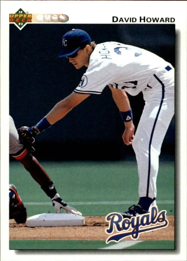David Howard 1992 Upper Deck MLB #216 Baseball Card Kansas City Royals - Baseball Card Single