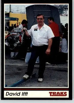 David Ifft - 1991 Traks - #119 - RC Racing - Racing Card Single