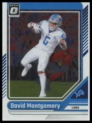 David Montgomery 2024 Donruss Optic #65 Detroit Lions