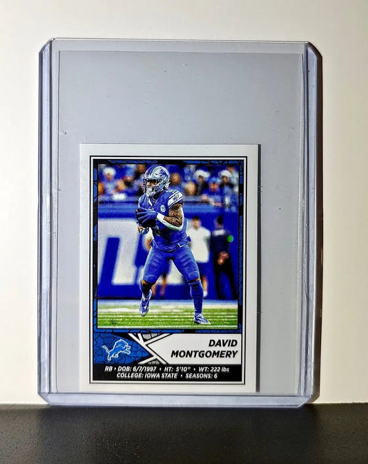David Montgomery 2024 Panini NFL Sticker #381 Detroit Lions - Football Card Single