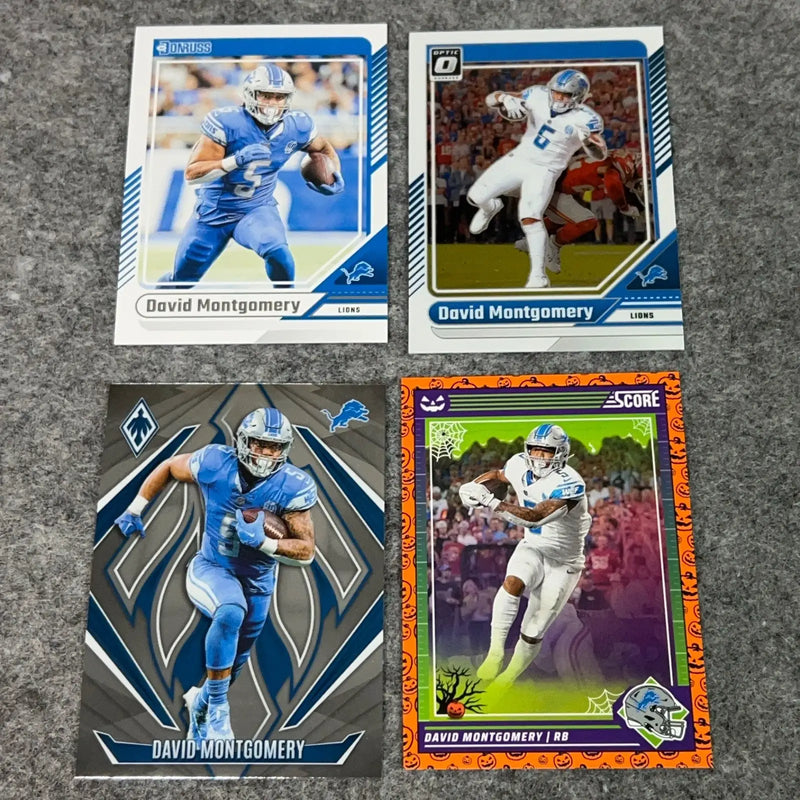 David Montgomery Detroit Lions Football Card 2024 NFL Sports You Pick Choose - Football Card Single