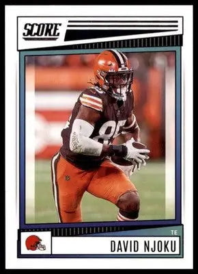 David Njoku 2022 Score #201 Cleveland Browns - Football Card Single