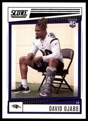 David Ojabo Rookie 2022 Score #315 Baltimore Ravens - Football Card Single